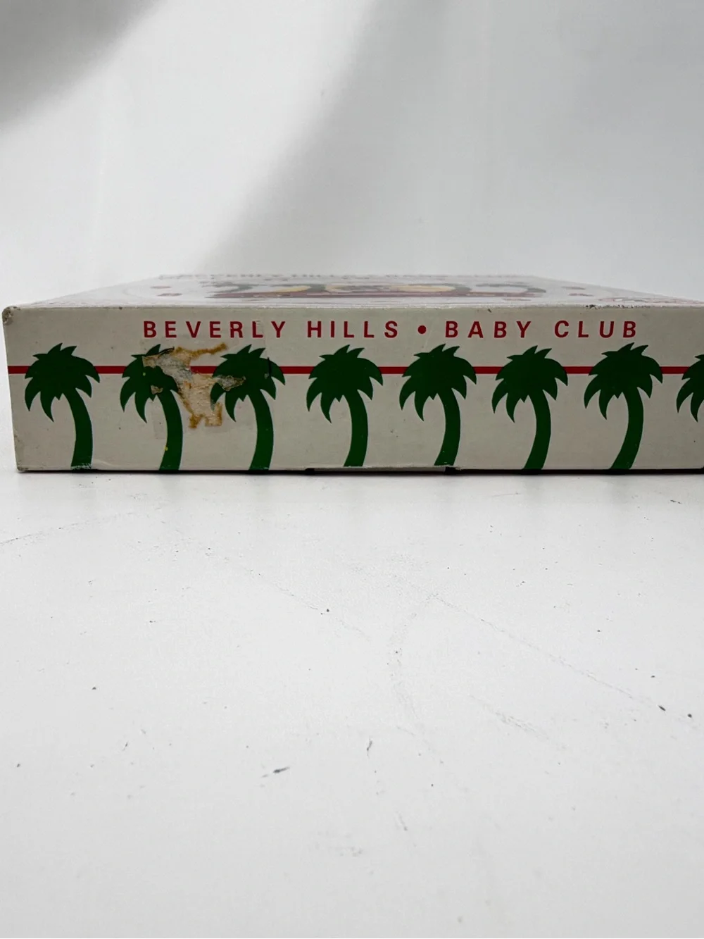 1986 Beverly Hills Baby Club Children’s Clock Himark Melamine Quartz Wall